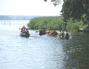 Kanufahren in Verchen